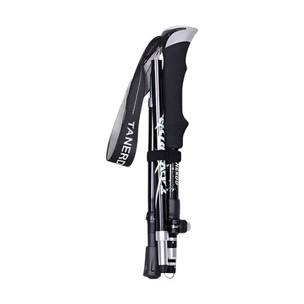 Foldable Telescopic Trekking Poles with Adjustable Height | Lightweight Support for Hiking and Outdoor Adventures