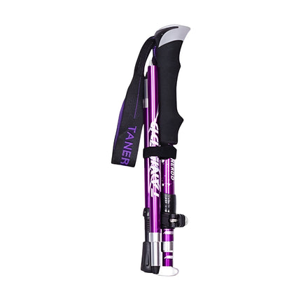 Foldable Telescopic Trekking Poles with Adjustable Height | Lightweight Support for Hiking and Outdoor Adventures