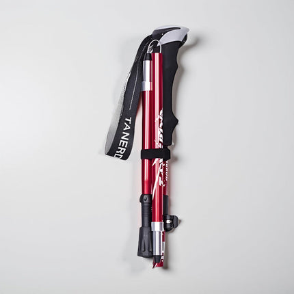 Foldable Telescopic Trekking Poles with Adjustable Height | Lightweight Support for Hiking and Outdoor Adventures