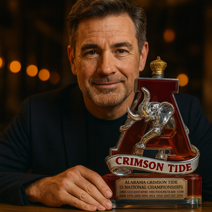 Elephant Trophy Award with Resin Body & Metal Accents | Distinctive Display for Achievement Recognition