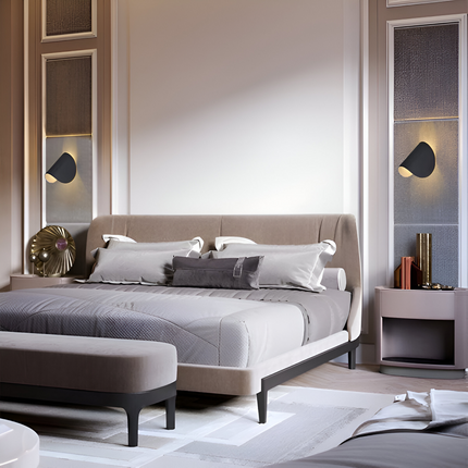 Adjustable LED Wall Light with Rotatable Design | Modern Metal Lamp for Cozy Indoor Lighting