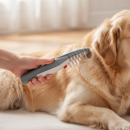 Electric Pet Grooming Comb for Flea & Lice Removal | Lightweight Tool for Safe Grooming of Dogs and Cats
