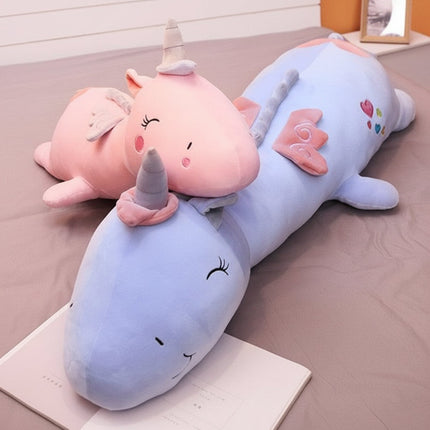 Plush Unicorn Night Light with Soothing LED Glow | Soft Stuffed Animal for Relaxed Bedtime