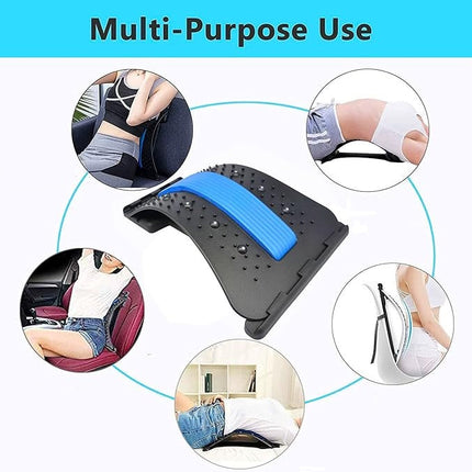 Orthopedic Back Stretcher Device with Adjustable Height | Spinal Alignment for Ultimate Pain Relief