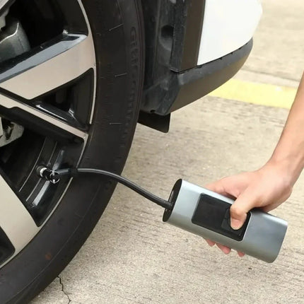 Portable Car Air Pump with Digital Pressure Gauge | Compact & Fast Inflation