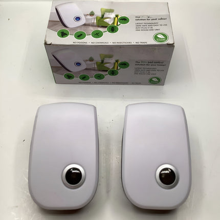 Ultrasonic Pest Repeller Indoor Set with Eco-Friendly Design | Effective Pest Control for Homes and Apartments