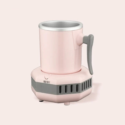 Portable Cooling Cup with One Button Chilling, Compact Travel Drink Cup for Office, School and Picnics