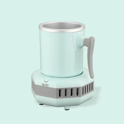 Portable Cooling Cup with One Button Chilling, Compact Travel Drink Cup for Office, School and Picnics