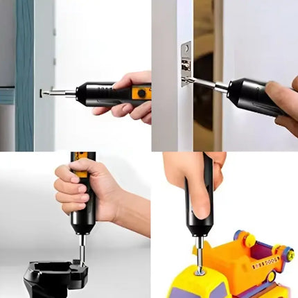 Electric Screwdriver with Consistent Torque, Powered Driver for Furniture Assembly, Electronics and Home Repairs