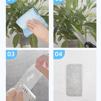 Self-Adhesive Mesh Repair Tape for Quick Fixes | Durable and Waterproof