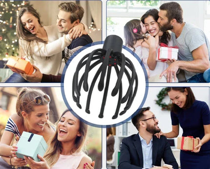 Electric Scalp Massager with Ergonomic Design | Soothing Relaxation for Stress Relief