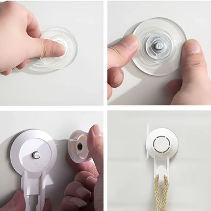 Suction Cup Hooks with Heavy-Duty Grip | Versatile Hold for Home Organization