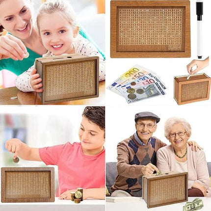 Money Saving Vault with Secure Lock | Pig-Shaped Design for Kids & Adults