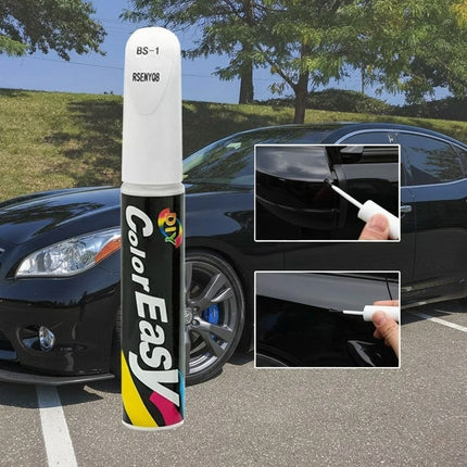Car Scratch Repair Pen for Minor Scratches, Works on All Car Paint Colours and Finishes, 6 Colour Options