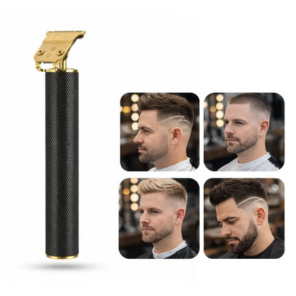 Cordless Hair Trimmer for Hairline, Beard Edges and Neckline, Palm-Sized Precision Edger for Touch-Ups Between Haircuts