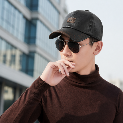 Men's Adjustable Baseball Cap with Wind Protection | Comfortable Everyday Style for Daily Outings