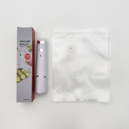 Portable Vacuum Sealer with USB Rechargeable Design | Compact Food Storage Solution for Freshness and Meal Prep