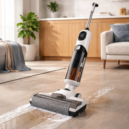 Cordless Wet Dry Vacuum Cleaner with Self-Cleaning Function | 3-in-1 Hard Floor Cleaning for Pet Hair and Spills