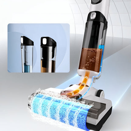 Cordless Wet Dry Vacuum Cleaner with Self-Cleaning Function | 3-in-1 Hard Floor Cleaning for Pet Hair and Spills