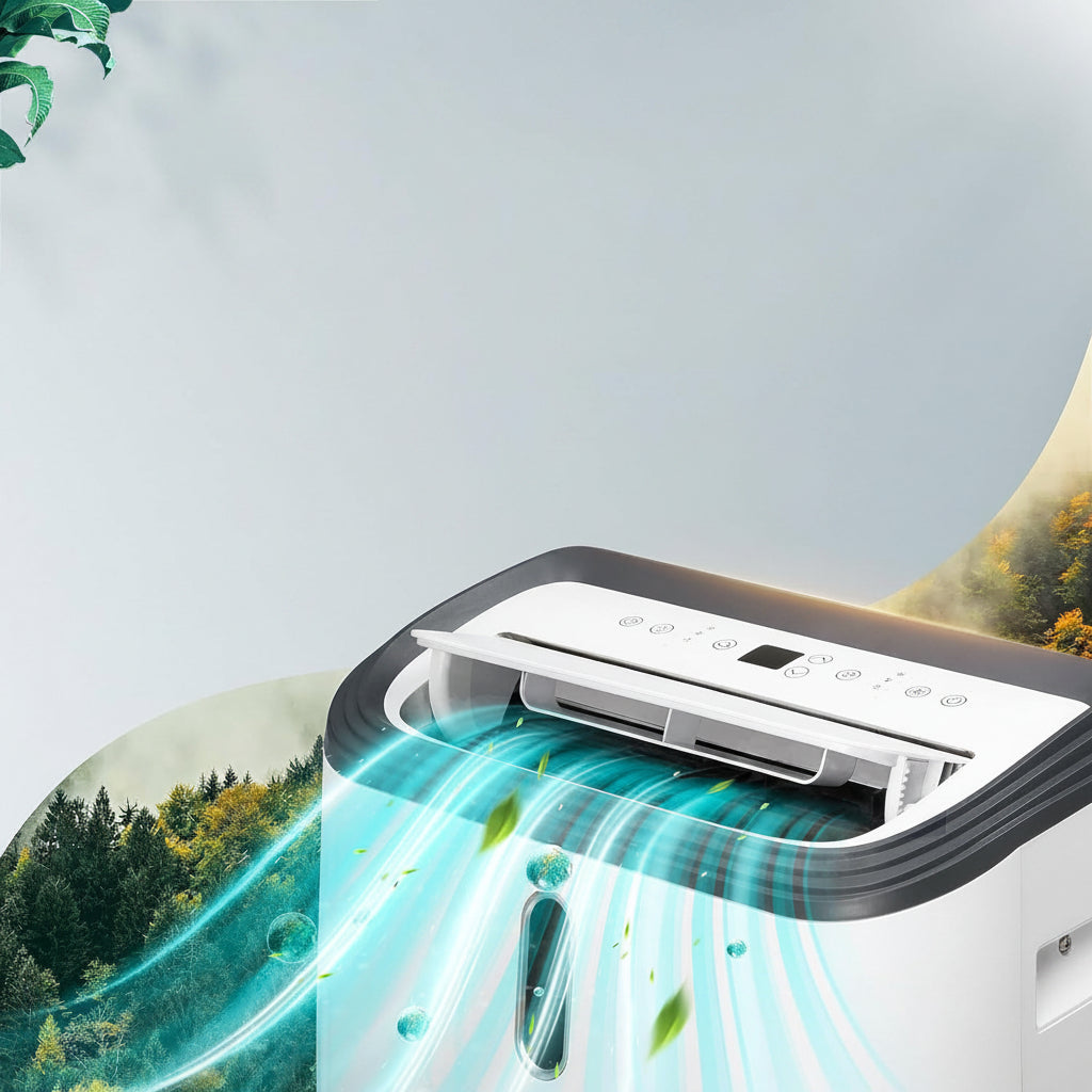 Versatile Portable Air Conditioner | 12000 BTU Cooling & Dehumidifying | Efficient Comfort for Rooms up to 550 Sq. Ft 1