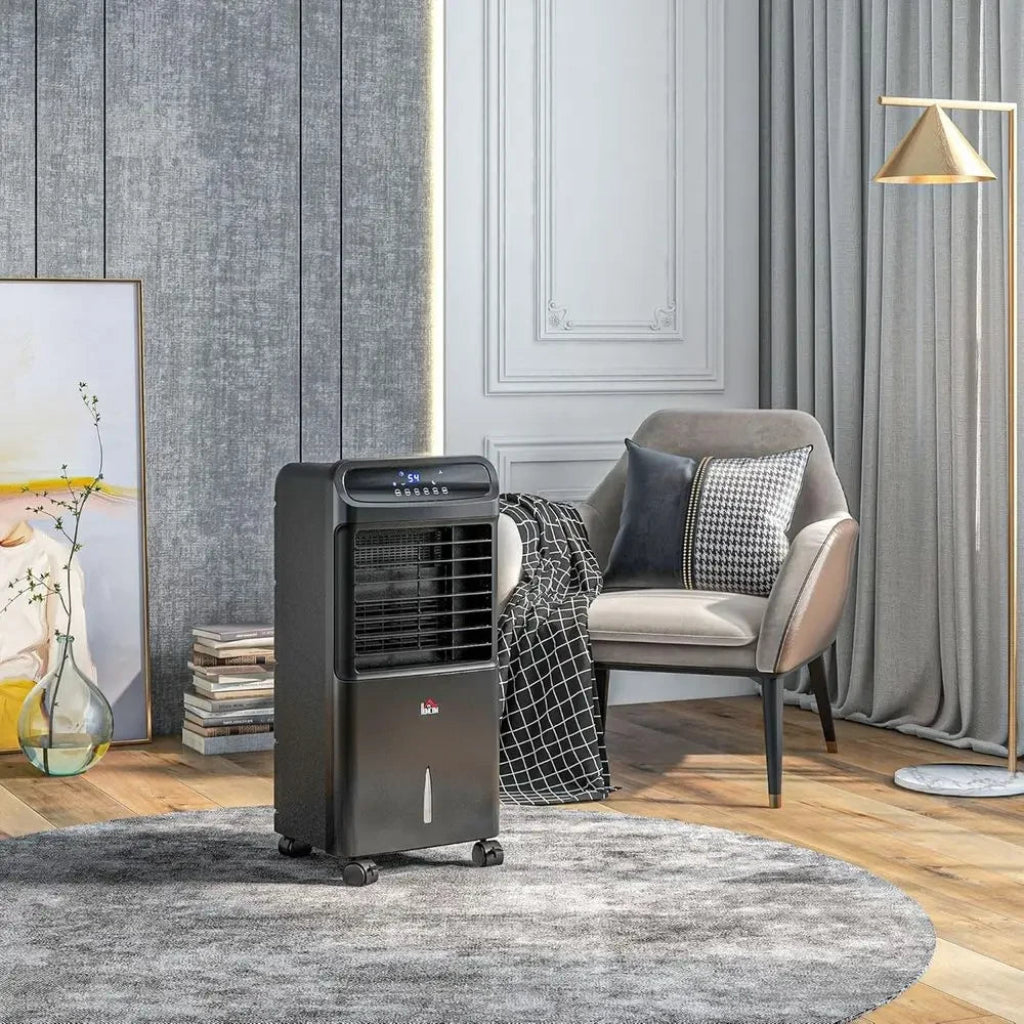 Versatile Portable Swamp Cooler | 3-in-1 Evaporative Cooling Fan with 12-Hour Timer for Efficient Comfort 1