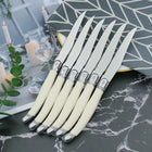 Silverware Set Laguiole Ivory Handles, 304 Stainless Steel Flatware Set, Teaspoons Knives Forks or Serving Spoons, Cutlery