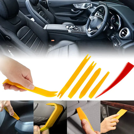 Emergency Car Lockout Tool Kit with Long Reach Rod and Pry Tool for Drivers Locked Out of Their Own Vehicle