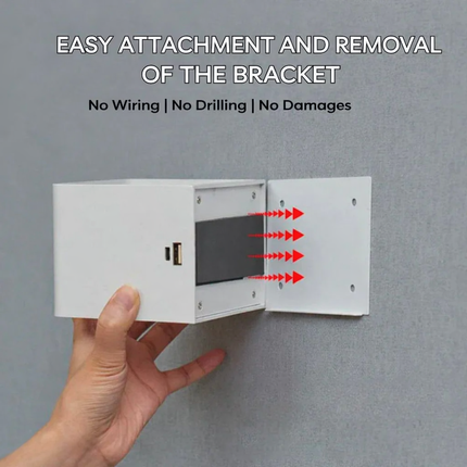 LED Wall Light with Motion Sensor for Easy Home Lighting | Rechargeable Cube Lamp for Cozy Atmosphere