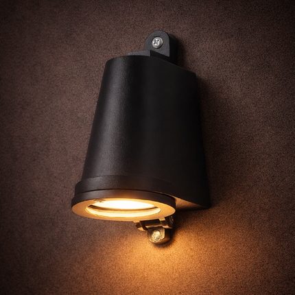Outdoor Wall Light with Durable Metal Housing for Warm Ambient Glow | Reliable Exterior Lighting for Patios and Entrances