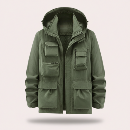 Waterproof Quilted Down Winter Jacket with Slim Fit | Breathable Warmth for All-Weather Comfort