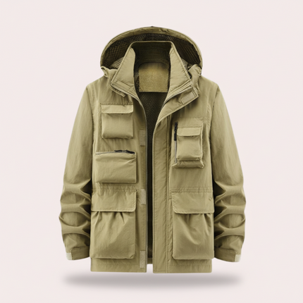 Waterproof Quilted Down Winter Jacket with Slim Fit | Breathable Warmth for All-Weather Comfort