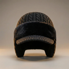 Trapper Hat with Secure Fit, Packable Ushanka Hat with Ear Flaps, Foldable Snow Hat with Visor Brim for Winter Travel_00