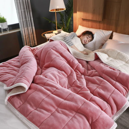 Warm Flannel Throw Blanket for Sofa & Bed | Soft Lightweight Comfort for Cozy Winter Days