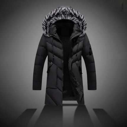 Men's Hooded Winter Jacket with Soft Lining | Cold Weather Protection for Everyday Comfort