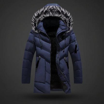 Men's Hooded Winter Jacket with Soft Lining | Cold Weather Protection for Everyday Comfort