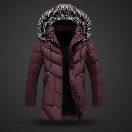 Men's Hooded Winter Jacket with Soft Lining | Cold Weather Protection for Everyday Comfort