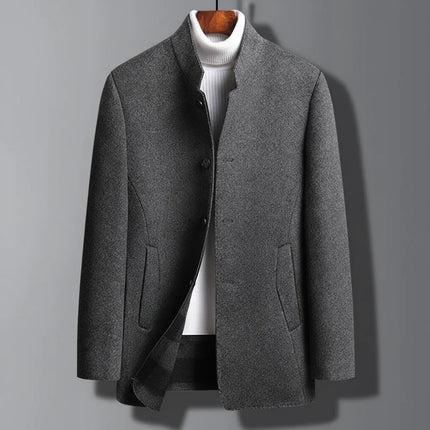 Waterproof Winter Jacket for Men with Quilted Down Insulation | Slim Fit Design for All-Weather Comfort