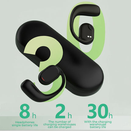 Wireless Earbuds Open Ear, Bone Conduction Headphones with Ear Hook, Bluetooth Earbuds for Running and Sports Workout_07
