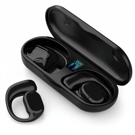 Wireless Earbuds Open Ear, Bone Conduction Headphones with Ear Hook, Bluetooth Earbuds for Running and Sports Workout_00