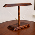 Party Games for Adults and Family, Ring Toss Game Wooden Tabletop Game with Hook and Ring, Outdoor Game for Camping_00
