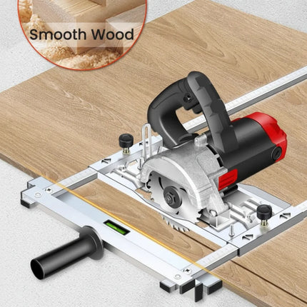 Adjustable Woodworking Cutting Guide for Circular Saw with Quick-Lock System | Accurate Cuts for All Materials