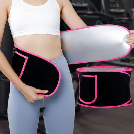 Waist Trainer Sweat Belt for Core Support with Adjustable Fit | Boost Sweat and Sculpt Your Midsection