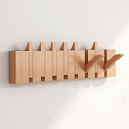 Beech Wood / 4 Hooks