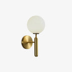 Milk Glass / Gold