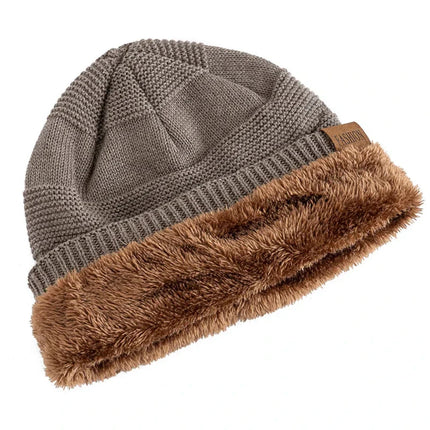 Warm Winter Beanie Hat with Fleece Lining | Stylish Slouch Design for Ultimate Comfort