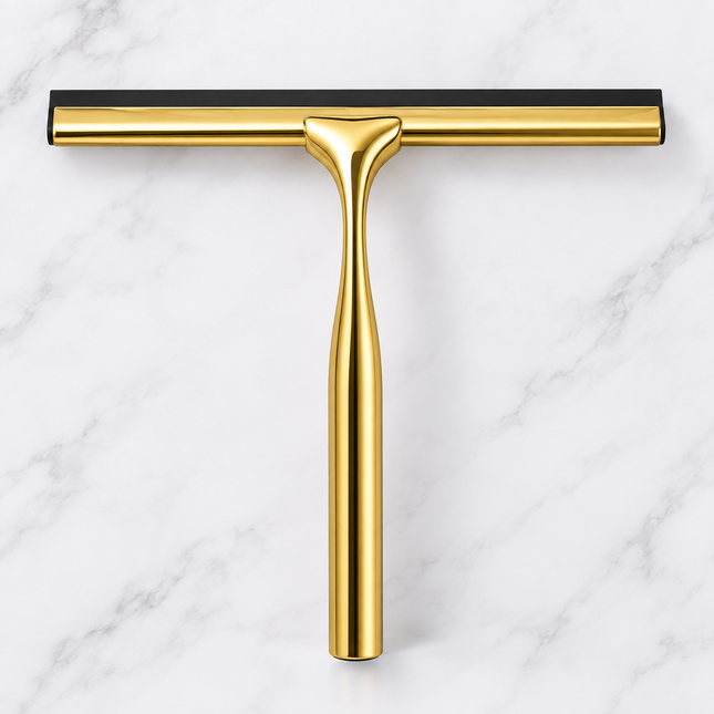 Shower Squeegee for Shower Door, Silicone Shower Cleaning Tool for Glass, Bathroom Accessory with Hanging Clip_01