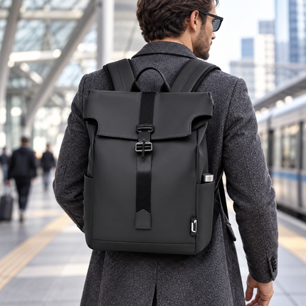 Travel Backpack, Waterproof Backpack with USB Charging Port, Durable Laptop Backpack for Work and Commuting_04