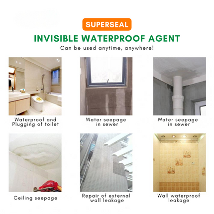 Waterproof Sealant Gel for Quick Leak Repair | Invisible Finish for Seamless Surface Protection