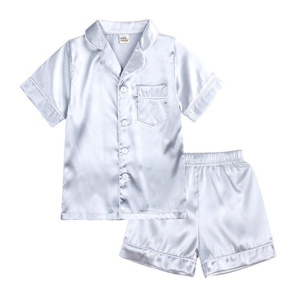 Kids Pajama Set with Button Top and Elastic Waist Pants | Comfortable Sleepwear for Bedtime and Lounging