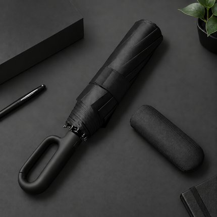 Umbrella for Sun and Rain, Compact Travel Umbrella with Automatic Open and Close, Wind Resistant UV Umbrella with 8 Ribs_04
